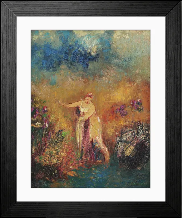 Framed Print : The Bath of Venus, 1908-1912. Creator: Redon, Odilon (1840-1916) Framed Print : The Bath of Venus, 1908-1912. Creator: Redon, Odilon (1840-1916)