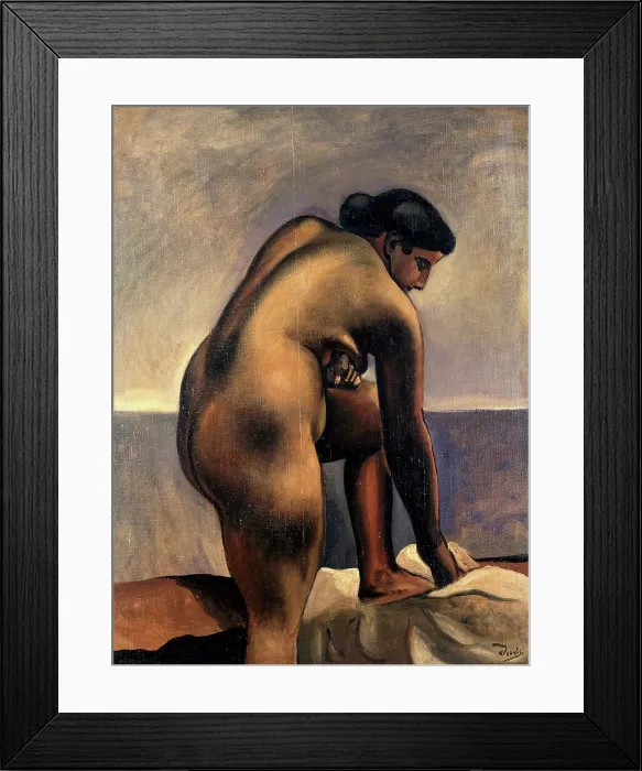 Framed Print : Bather, 1925. Creator: Derain, Andre (1880-1954) Framed Print : Bather, 1925. Creator: Derain, Andre (1880-1954)
