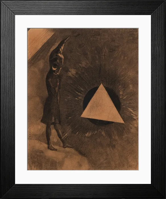 Framed Print : Souci d'absolu... Philosophe (Concern for the absolute... Philosopher), 1880. Creator: Redon, Odilon (1840-1916). Souci d'absolu... Philosophe (Concern for the absolute... Philosopher), 1880. Creator: Redon, Odilon (1840-1916) Framed Print : Souci d'absolu... Philosophe (Concern for the absolute... Philosopher), 1880. Creator: Redon, Odilon (1840-1916). Souci d'absolu... Philosophe (Concern for the absolute... Philosopher), 1880. Creator: Redon, Odilon (1840-1916)