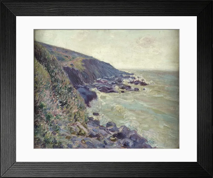 Framed Print : High wind (Windstorm), 1897. Creator: Sisley, Alfred (1839-1899) Framed Print : High wind (Windstorm), 1897. Creator: Sisley, Alfred (1839-1899)