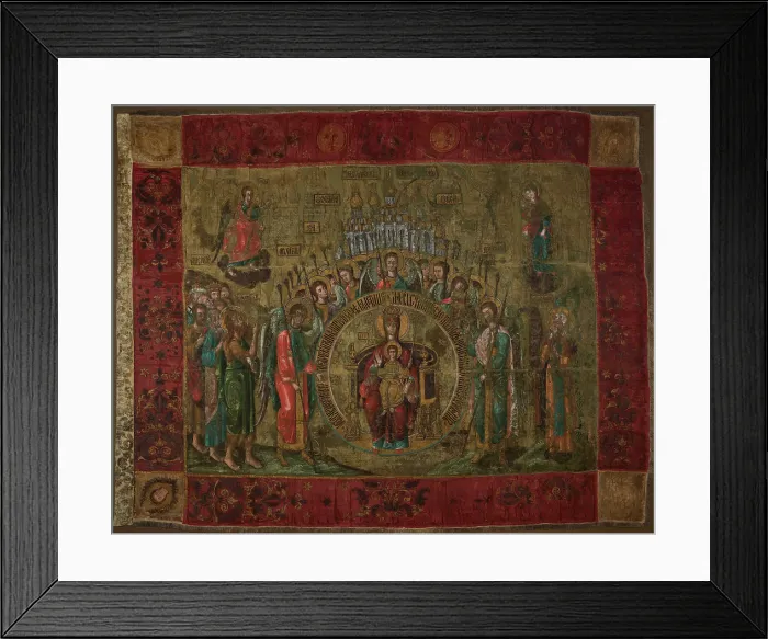 Framed Print : The banner of Shuyski conquered by Stanislaw Zolkiewski in Moscow in 1610, 1600s. Creator: Historic Object Framed Print : The banner of Shuyski conquered by Stanislaw Zolkiewski in Moscow in 1610, 1600s. Creator: Historic Object