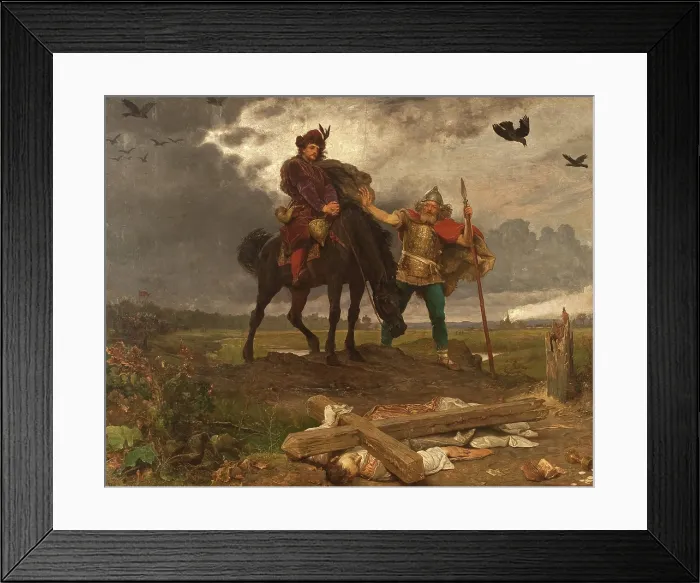 Framed Print : King Casimir I the Restorer Returning to Poland, 1893. Creator: Gerson, Wojciech (1831-1901) Framed Print : King Casimir I the Restorer Returning to Poland, 1893. Creator: Gerson, Wojciech (1831-1901)