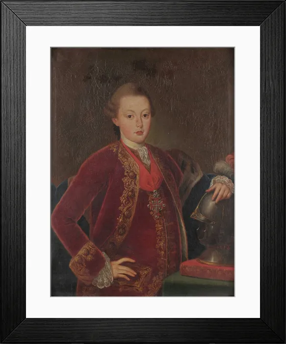 Framed Print : Portrait of Dom Jose, Prince of Brazil, Duke of Braganza (1761-1788), 18th century. Creator: Anonymous Framed Print : Portrait of Dom Jose, Prince of Brazil, Duke of Braganza (1761-1788), 18th century. Creator: Anonymous