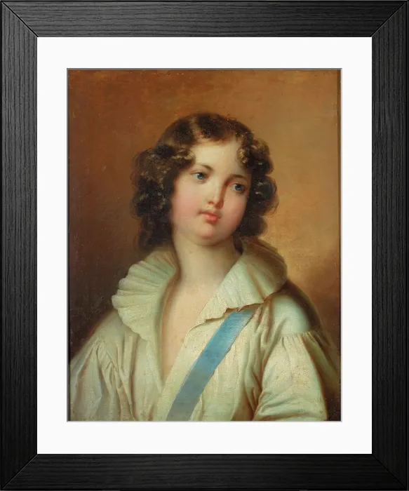 Framed Print : Portrait of Duke of Reichstadt (1811-1832), 1810-1820. Creator: Anonymous Framed Print : Portrait of Duke of Reichstadt (1811-1832), 1810-1820. Creator: Anonymous