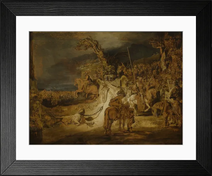 Framed Print : De eendracht van het land (The Concord of the State), c1637-1640. Creator: Rembrandt van Rhijn (1606-1669) Framed Print : De eendracht van het land (The Concord of the State), c1637-1640. Creator: Rembrandt van Rhijn (1606-1669)