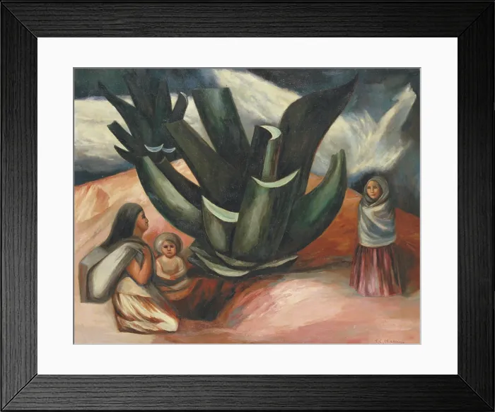 Framed Print : Mexican Landscape, 1932. Creator: Orozco, Jose Clemente (1883-1949) Framed Print : Mexican Landscape, 1932. Creator: Orozco, Jose Clemente (1883-1949)