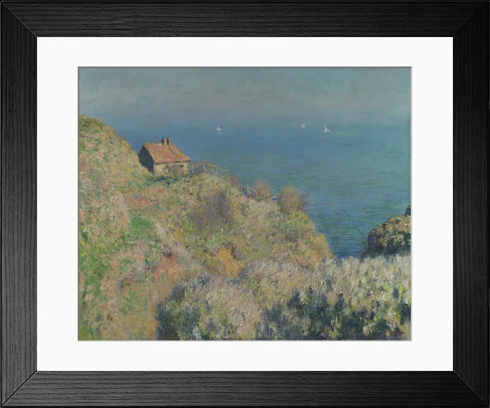 Framed Print : The Fisherman's House, Varengeville, 1882. Creator: Monet, Claude (1840-1926). The Fisherman's House, Varengeville, 1882. Creator: Monet, Claude (1840-1926) Framed Print : The Fisherman's House, Varengeville, 1882. Creator: Monet, Claude (1840-1926). The Fisherman's House, Varengeville, 1882. Creator: Monet, Claude (1840-1926)