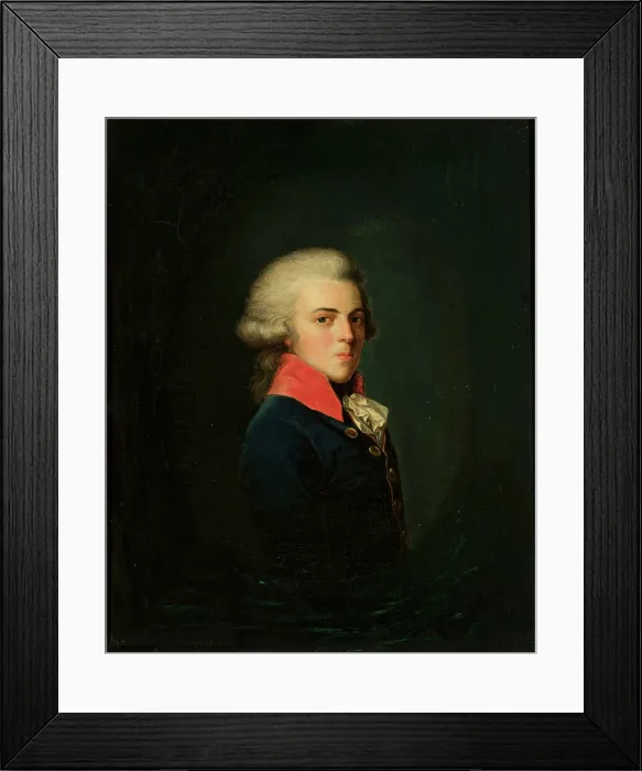 Framed Print : Portrait of Prince Augustus of Prussia (1779-1843), c1795. Creator: Schroder, Johann Heinrich (1751-1812) Framed Print : Portrait of Prince Augustus of Prussia (1779-1843), c1795. Creator: Schroder, Johann Heinrich (1751-1812)