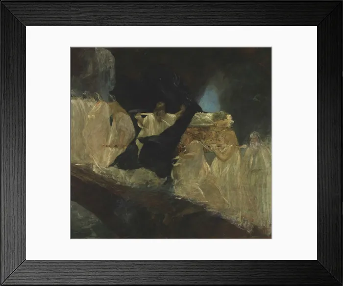 Framed Print : Parsifal. Titurel's funeral. Creator: Fortuny y Madrazo, Mariano (1871-1949). Parsifal. Titurel's funeral. Creator: Fortuny y Madrazo, Mariano (1871-1949) Framed Print : Parsifal. Titurel's funeral. Creator: Fortuny y Madrazo, Mariano (1871-1949). Parsifal. Titurel's funeral. Creator: Fortuny y Madrazo, Mariano (1871-1949)