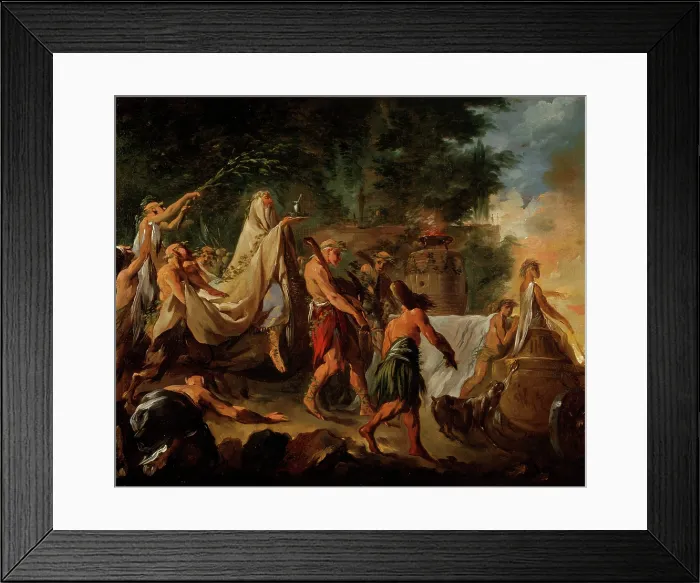 Framed Print : A Druids Ceremony, c1740. Creator: Halle, Noel (1711-1781). A Druids Ceremony, c1740. Creator: Halle, Noel (1711-1781) Framed Print : A Druids Ceremony, c1740. Creator: Halle, Noel (1711-1781). A Druids Ceremony, c1740. Creator: Halle, Noel (1711-1781)