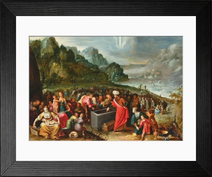 Framed Print : The Israelites honour the bones of Joseph, First third of 17th century. Creator: Malo, Vincent (1602 / 1606-1644) Framed Print : The Israelites honour the bones of Joseph, First third of 17th century. Creator: Malo, Vincent (1602 / 1606-1644)