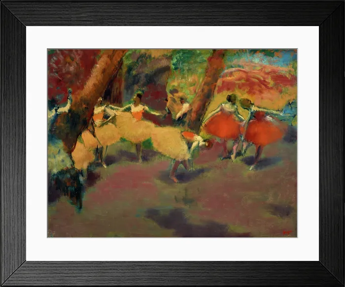 Framed Print : Before the Performance, c1896-1899. Creator: Degas, Edgar (1834-1917) Framed Print : Before the Performance, c1896-1899. Creator: Degas, Edgar (1834-1917)