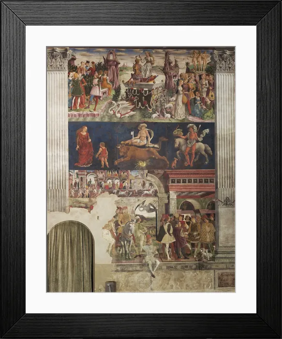 Framed Print : April, 1469-1470. Creator: Francesco del Cossa (1436-1478)