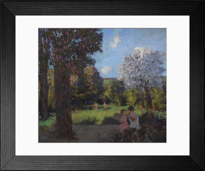 Framed Print : The Chestnut Trees, 1932-1935. Creator: Roussel, Ker-Xavier (1867-1944) Framed Print : The Chestnut Trees, 1932-1935. Creator: Roussel, Ker-Xavier (1867-1944)
