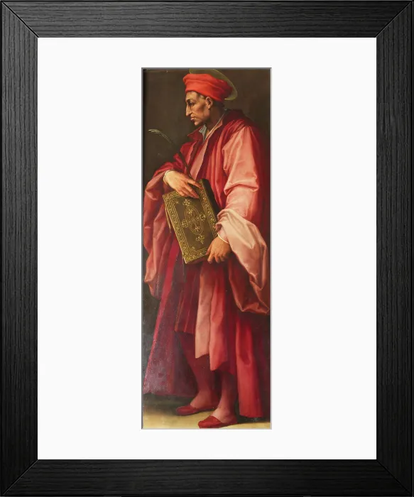 Framed Print : Cosimo il Vecchio as Saint Cosmas, 1557-1559. Creator: Vasari, Giorgio (1511-1574) Framed Print : Cosimo il Vecchio as Saint Cosmas, 1557-1559. Creator: Vasari, Giorgio (1511-1574)