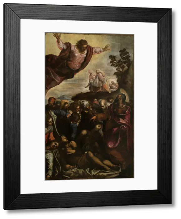 Framed Print : Saint Roch and the Plague Victims, Early 1590s. Creator: Tintoretto, Jacopo (1518-1594) Framed Print : Saint Roch and the Plague Victims, Early 1590s. Creator: Tintoretto, Jacopo (1518-1594)