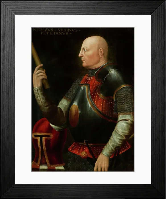 Framed Print : Portrait of Niccolo Orsini. Creator: Anonymous Framed Print : Portrait of Niccolo Orsini. Creator: Anonymous