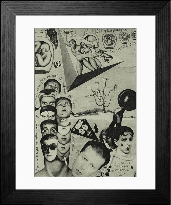 Framed Print : Aveux non avenus (Disavowed Confessions), 1930. Creator: Cahun, Claude (1894-1954) Framed Print : Aveux non avenus (Disavowed Confessions), 1930. Creator: Cahun, Claude (1894-1954)
