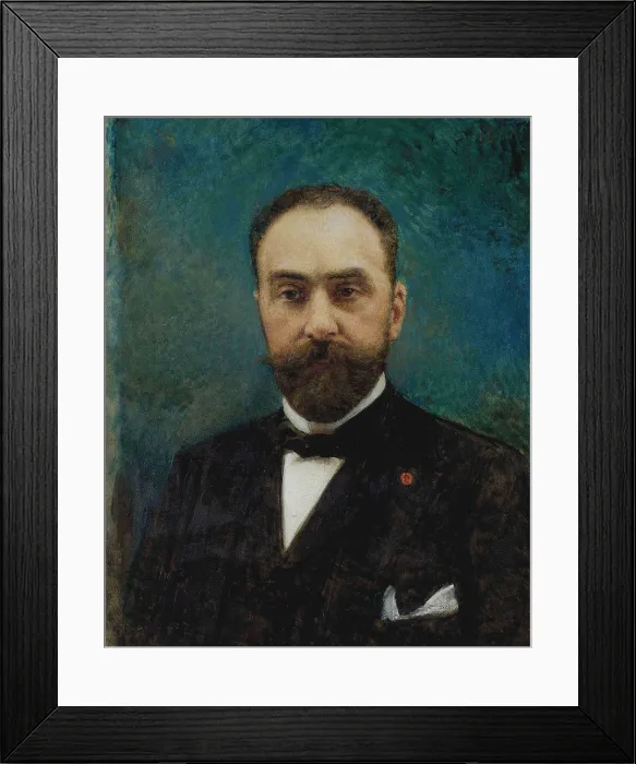 Framed Print : Portrait of Charles Ephrussi (1849-1905), 1906. Creator: Bonnat, Leon (1833-1922) Framed Print : Portrait of Charles Ephrussi (1849-1905), 1906. Creator: Bonnat, Leon (1833-1922)