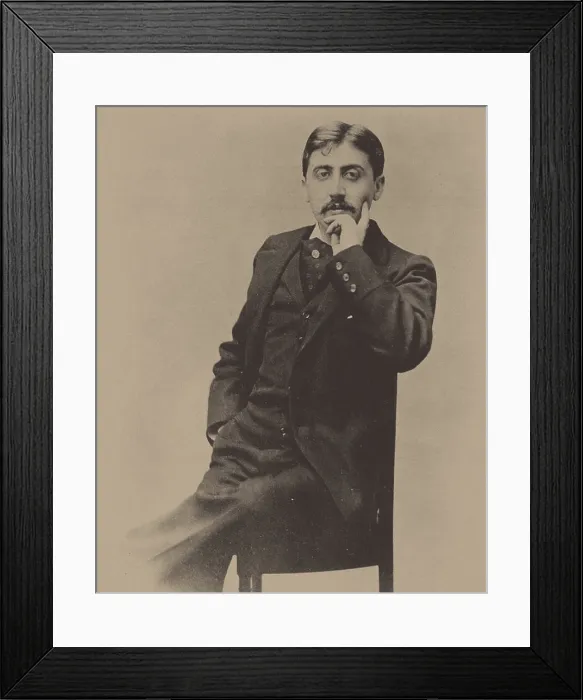 Framed Print : Marcel Proust, 1895. Creator: Wegener, Otto (1849-1924) Framed Print : Marcel Proust, 1895. Creator: Wegener, Otto (1849-1924)