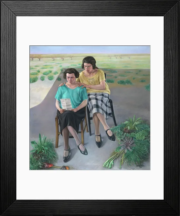 Framed Print : Spring, 1925. Creator: Cagnaccio di San Pietro (1897-1946) Framed Print : Spring, 1925. Creator: Cagnaccio di San Pietro (1897-1946)