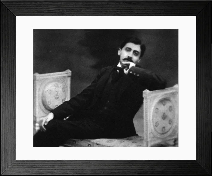 Framed Print : Marcel Proust, 1896. Creator: Wegener, Otto (1849-1924) Framed Print : Marcel Proust, 1896. Creator: Wegener, Otto (1849-1924)
