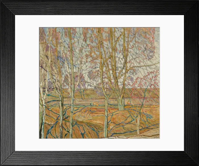 Framed Print : Autumn Thoughts, c1910. Creator: Manievich (Manevich), Abraham (Abram) (1883-1942) Framed Print : Autumn Thoughts, c1910. Creator: Manievich (Manevich), Abraham (Abram) (1883-1942)