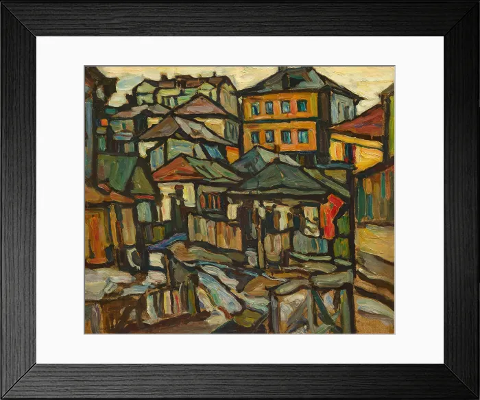 Framed Print : Moscow II, c1916. Creator: Manievich (Manevich), Abraham (Abram) (1883-1942) Framed Print : Moscow II, c1916. Creator: Manievich (Manevich), Abraham (Abram) (1883-1942)