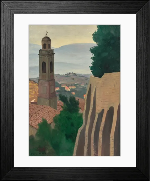 Framed Print : Santa Maria Nuova, Perouse, 1913. Creator: Vallotton, Felix Edouard (1865-1925) Framed Print : Santa Maria Nuova, Perouse, 1913. Creator: Vallotton, Felix Edouard (1865-1925)