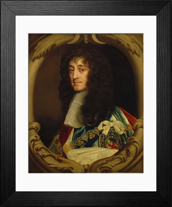 Framed Print : Portrait of Prince Rupert of the Rhine (1619-1682). Creator: Lely, Sir Peter (1618-1680) Framed Print : Portrait of Prince Rupert of the Rhine (1619-1682). Creator: Lely, Sir Peter (1618-1680)