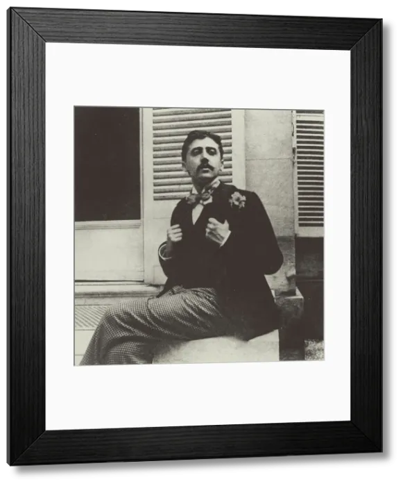 Framed Print : Marcel Proust, 1910. Creator: Anonymous Framed Print : Marcel Proust, 1910. Creator: Anonymous