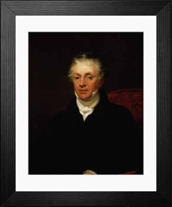 Framed Print : Portrait of the composer and organist Thomas Attwood (1765-1838), c1810-1815. Creator: Anonymous Framed Print : Portrait of the composer and organist Thomas Attwood (1765-1838), c1810-1815. Creator: Anonymous