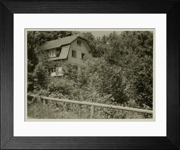 Framed Print : House of Wassily Kandinsky and Gabriele Munter ('Munter House') in Murnau, c1909. Creator: Anonymous Framed Print : House of Wassily Kandinsky and Gabriele Munter ('Munter House') in Murnau, c1909. Creator: Anonymous