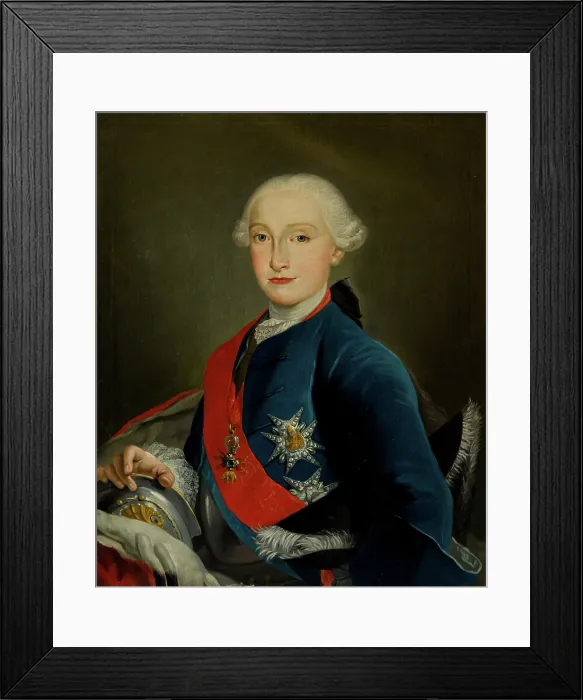 Framed Print : Portrait of Charles IV of Spain (1748-1819). Creator: Anonymous Framed Print : Portrait of Charles IV of Spain (1748-1819). Creator: Anonymous