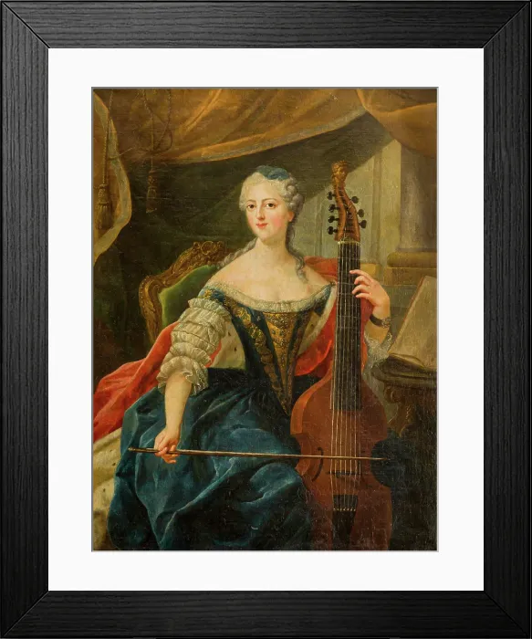 Framed Print : Portrait of Princess Isabella of Parma (1741-1763), Archduchess of Austria, c1760. Creator: Anonymous Framed Print : Portrait of Princess Isabella of Parma (1741-1763), Archduchess of Austria, c1760. Creator: Anonymous