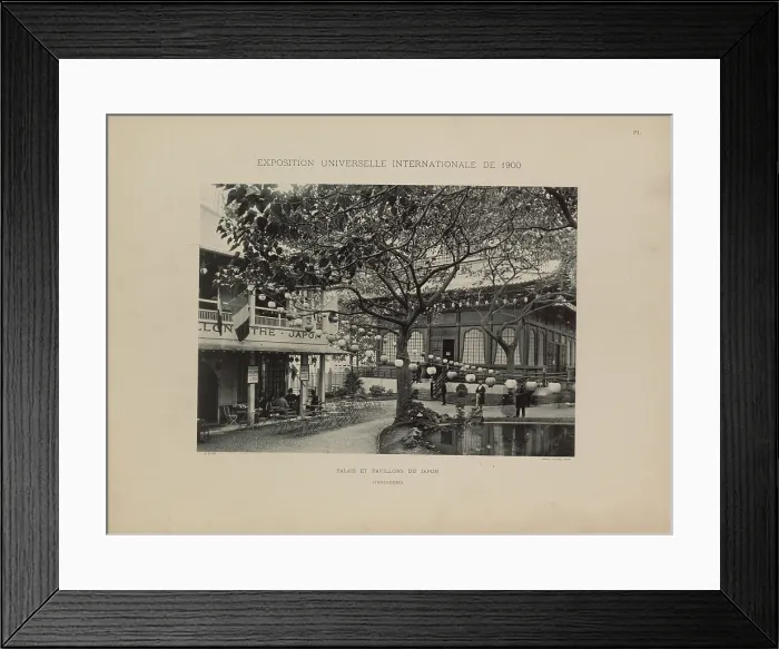 Framed Print : L'Exposition de Paris de 1900 - The Pavilion of Japan, 1900. Creator: Anonymous. L'Exposition de Paris de 1900 - The Pavilion of Japan, 1900. Creator: Anonymous Framed Print : L'Exposition de Paris de 1900 - The Pavilion of Japan, 1900. Creator: Anonymous. L'Exposition de Paris de 1900 - The Pavilion of Japan, 1900. Creator: Anonymous