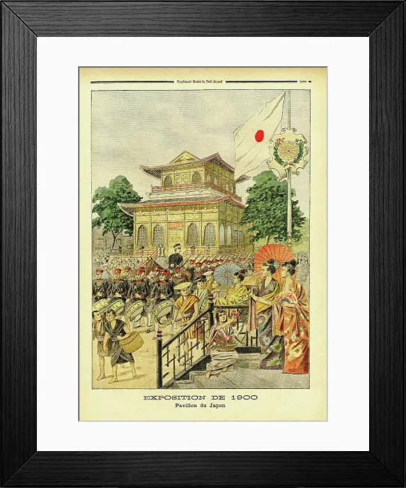 Framed Print : L'Exposition de Paris de 1900 - The Pavilion of Japan. Le Petit Journal N°512, 1900. Creator: Anonymous. L'Exposition de Paris de 1900 - The Pavilion of Japan Framed Print : L'Exposition de Paris de 1900 - The Pavilion of Japan. Le Petit Journal N°512, 1900. Creator: Anonymous. L'Exposition de Paris de 1900 - The Pavilion of Japan