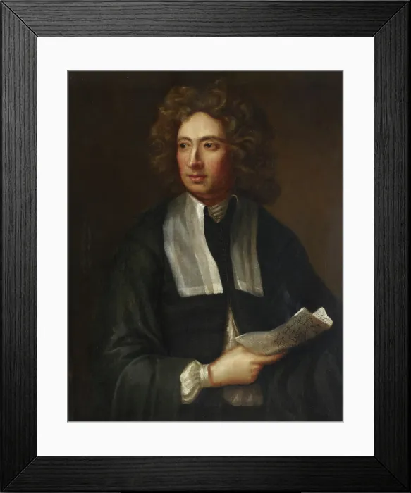 Framed Print : Portrait of the composer Arcangelo Corelli (1653-1713), um 1700. Creator: Maratta, Carlo, (after) Framed Print : Portrait of the composer Arcangelo Corelli (1653-1713), um 1700. Creator: Maratta, Carlo, (after)
