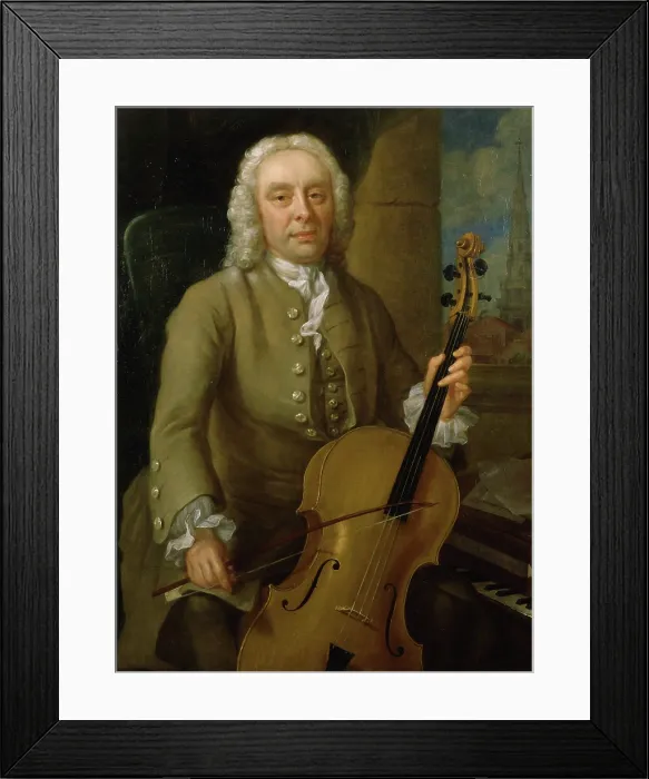 Framed Print : Portrait of the opera singer Gustavus Waltz, c1750. Creator: Williams, John Michael (1710-ca 1780) Framed Print : Portrait of the opera singer Gustavus Waltz, c1750. Creator: Williams, John Michael (1710-ca 1780)