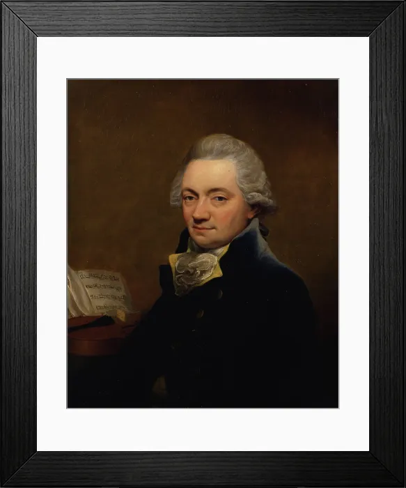 Framed Print : Portrait of the violinist and composer Johann Peter Salomon (1745-1815), c1792. Creator: Hardy, Thomas (1757-1804) Framed Print : Portrait of the violinist and composer Johann Peter Salomon (1745-1815), c1792. Creator: Hardy, Thomas (1757-1804)