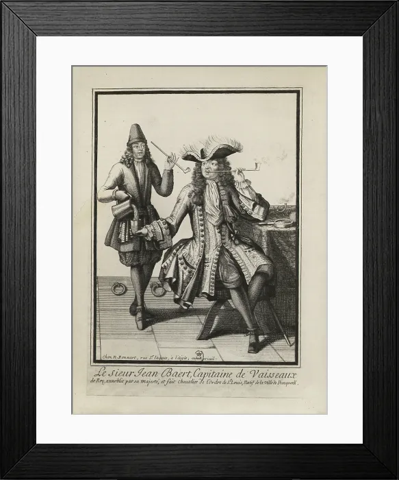 Framed Print : Portrait of Jean Bart (1650-1702). Creator: Anonymous Framed Print : Portrait of Jean Bart (1650-1702). Creator: Anonymous
