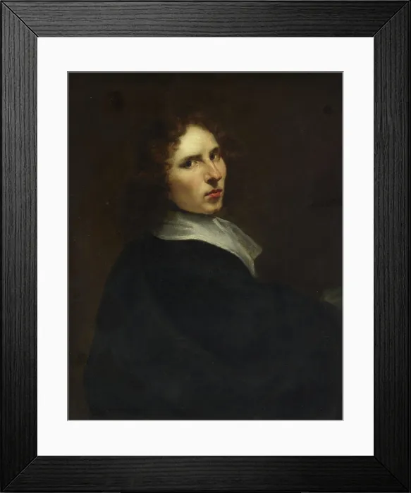 Framed Print : Portrait of the Composer Henricus Liberti (1628-1661), c1625-1630. Creator: Anonymous Framed Print : Portrait of the Composer Henricus Liberti (1628-1661), c1625-1630. Creator: Anonymous