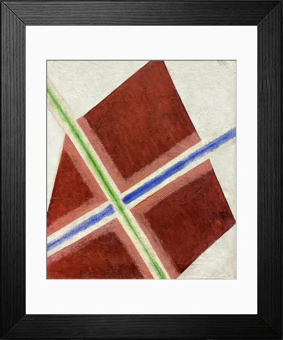 Framed Print : Composition. Diffusion of color (Diffusion of Light), 1917. Creator: Rozanova, Olga Vladimirovna (1886-1918) Framed Print : Composition. Diffusion of color (Diffusion of Light), 1917. Creator: Rozanova, Olga Vladimirovna (1886-1918)