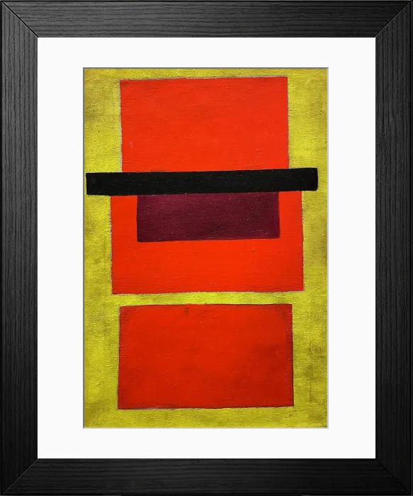 Framed Print : Non-Objective Composition. Color Painting, 1917. Creator: Rozanova, Olga Vladimirovna (1886-1918) Framed Print : Non-Objective Composition. Color Painting, 1917. Creator: Rozanova, Olga Vladimirovna (1886-1918)