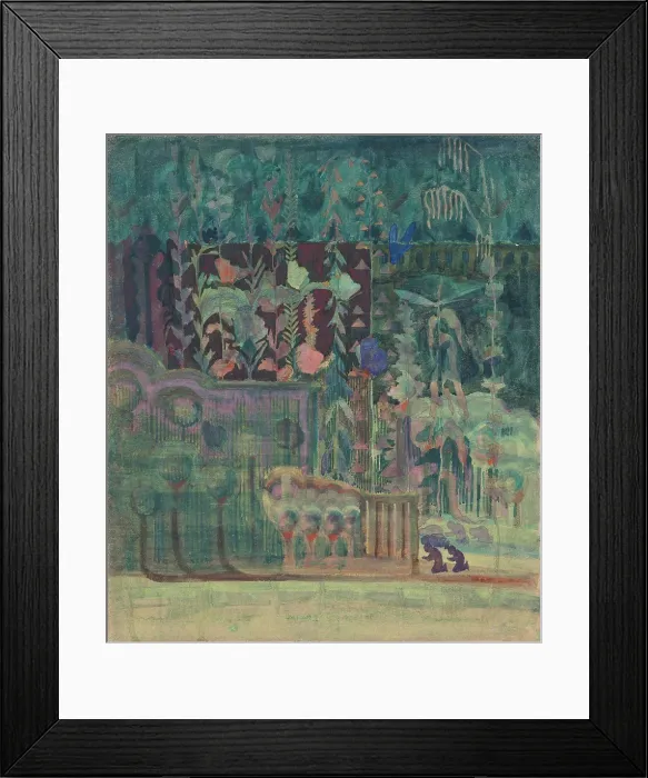 Framed Print : Fantasy, 1908. Creator: Ciurlionis, Mikalojus Konstantinas (1875-1911) Framed Print : Fantasy, 1908. Creator: Ciurlionis, Mikalojus Konstantinas (1875-1911)