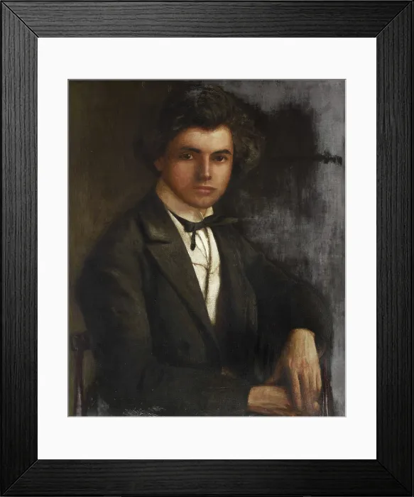 Framed Print : Portrait of the violinist and composer Jan Kubelik (1880-1940), c1900. Creator: Anonymous Framed Print : Portrait of the violinist and composer Jan Kubelik (1880-1940), c1900. Creator: Anonymous