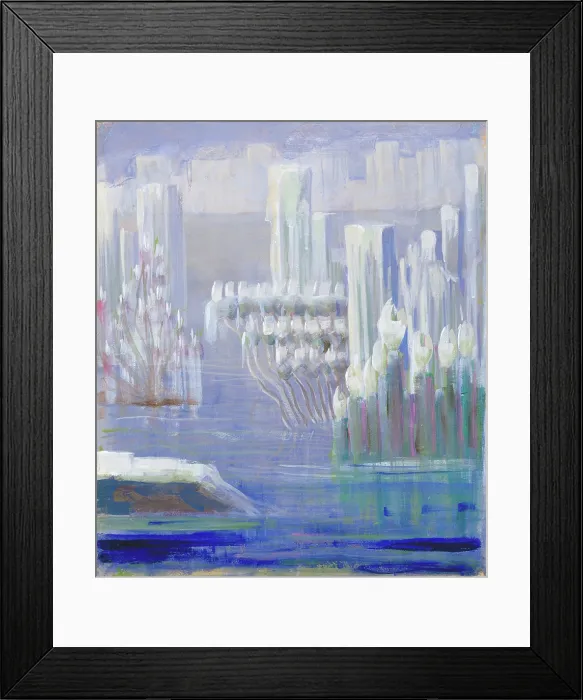 Framed Print : Creation of the World VI, 1906. Creator: Ciurlionis, Mikalojus Konstantinas (1875-1911) Framed Print : Creation of the World VI, 1906. Creator: Ciurlionis, Mikalojus Konstantinas (1875-1911)