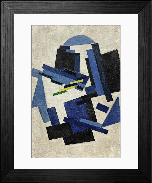 Framed Print : Non-Objective Composition, c1916. Creator: Rozanova, Olga Vladimirovna (1886-1918) Framed Print : Non-Objective Composition, c1916. Creator: Rozanova, Olga Vladimirovna (1886-1918)