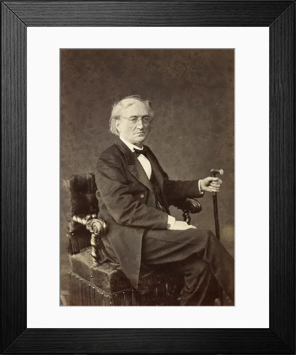 Framed Print : Portrait of the poet Fyodor Ivanovich Tyutchev (1803-1873), 1867. Creator: Levitsky, Sergei Lvovich (1819-1898) Framed Print : Portrait of the poet Fyodor Ivanovich Tyutchev (1803-1873), 1867. Creator: Levitsky, Sergei Lvovich (1819-1898)
