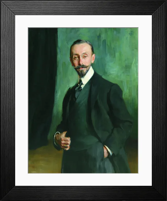 Framed Print : Portrait of Count Dmitry Ivanovitch Tolstoy (1860-1941), 1901. Creator: Braz, Osip Emmanuilovich (1872-1936) Framed Print : Portrait of Count Dmitry Ivanovitch Tolstoy (1860-1941), 1901. Creator: Braz, Osip Emmanuilovich (1872-1936)